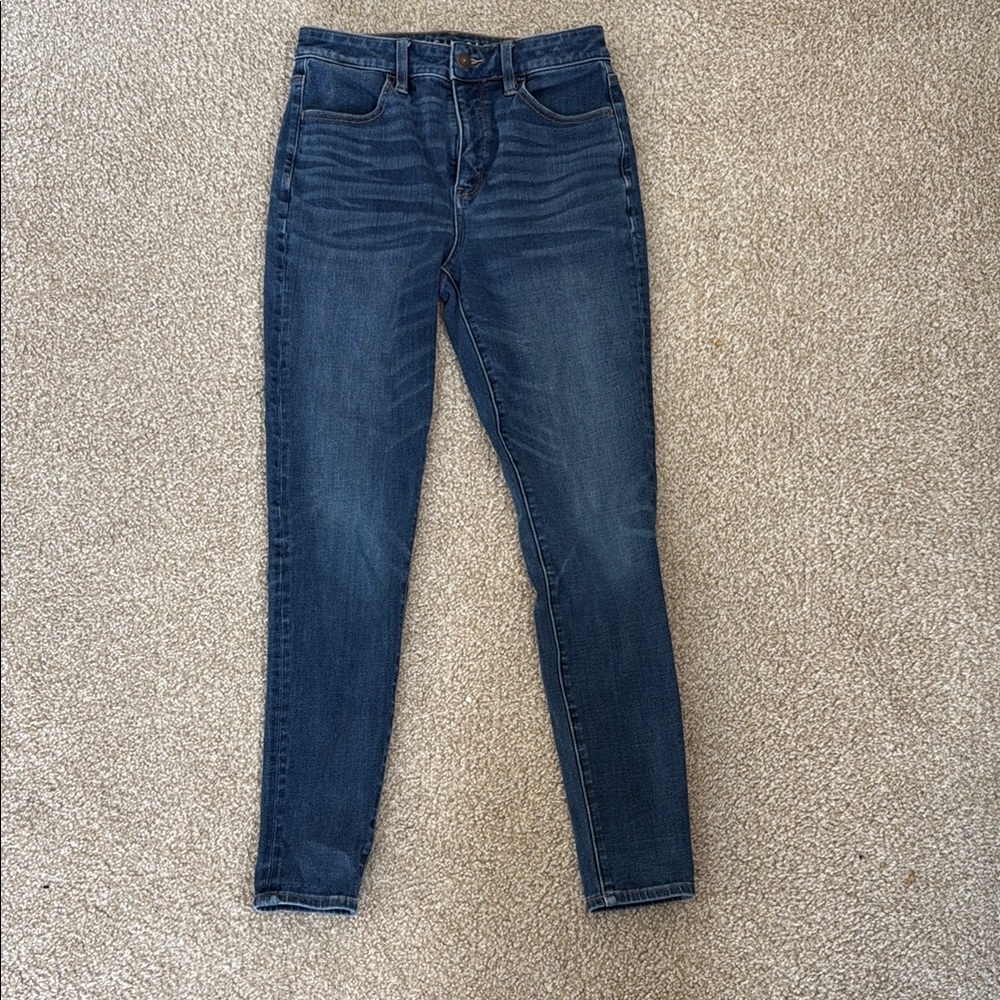 Classic Blue Women's high rise jeggings